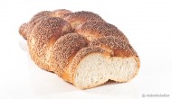 Brioche vlechtbrood sesamzaad groot afbeelding