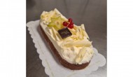 Champagne frambozen slof afbeelding