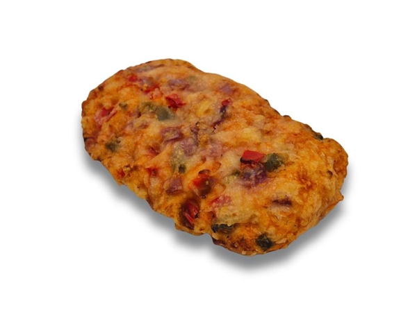 Pizza broodje vegetarisch