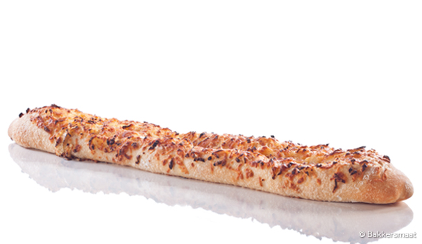 Stokbrood gebakken uitjes en kaas